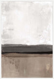 Intersecting Shapes in Soft Earth Tones in White