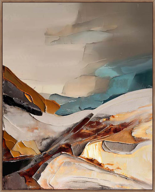 Sunset Horizon Bliss in Walnut