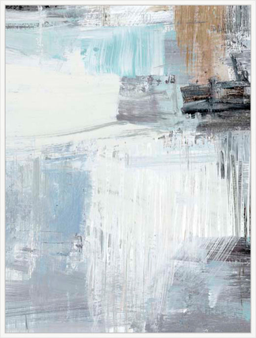 Urban Winter Reflections I in White