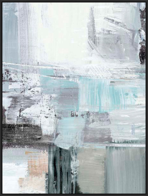 Urban Winter Reflections II in Black