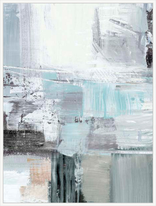 Urban Winter Reflections II in White