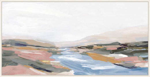 Vibrant Landscape in White Wash  Grande