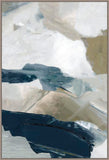 Vivid Strokes I in Blue Gray