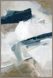 Vivid Strokes II in Blue Gray