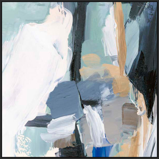 Whispers of Colorful Tranquility I  Black  Grande