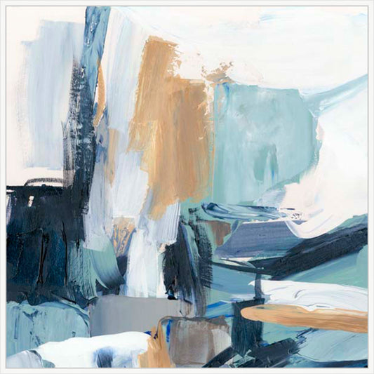 Whispers of Colorful Tranquility II  White