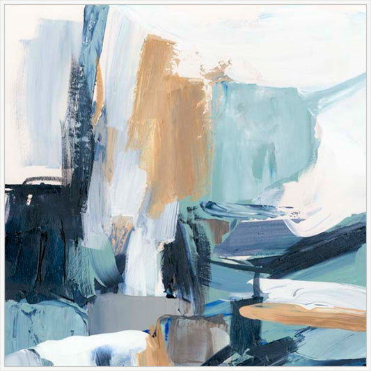 Whispers of Colorful Tranquility II  White  Grande