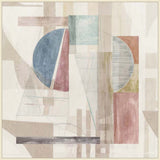 Abstract Geometry I in White Wash  Grande