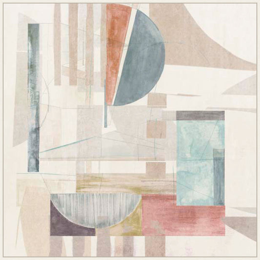 Abstract Geometry II in White Wash