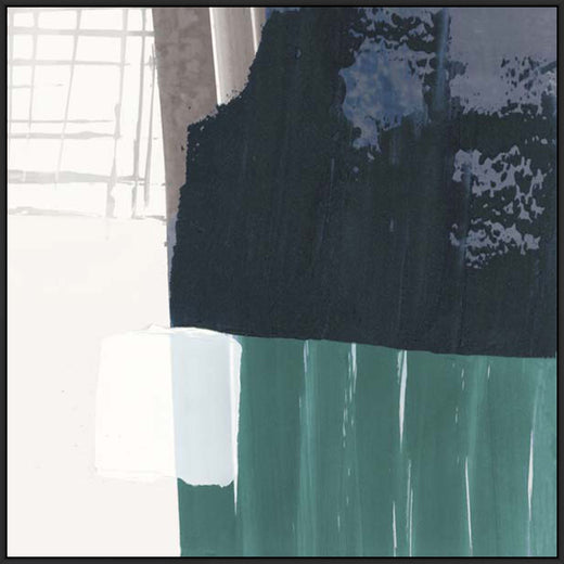 Abstract Urban Reflections in Black  Grande