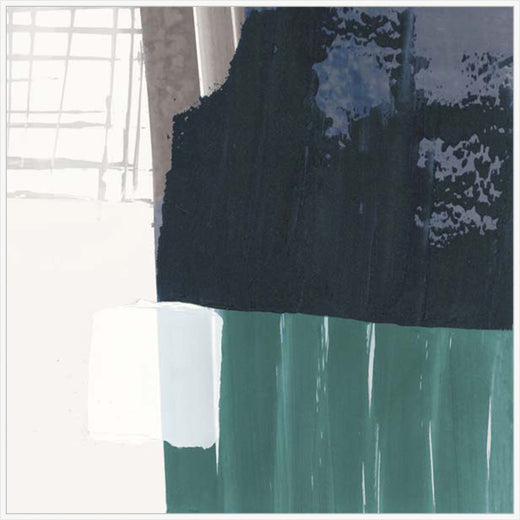 Abstract Urban Reflections in White  Grande