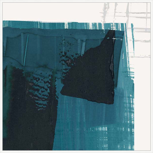 Angular Blue Reflections in White