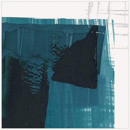 Angular Blue Reflections in White  Grande