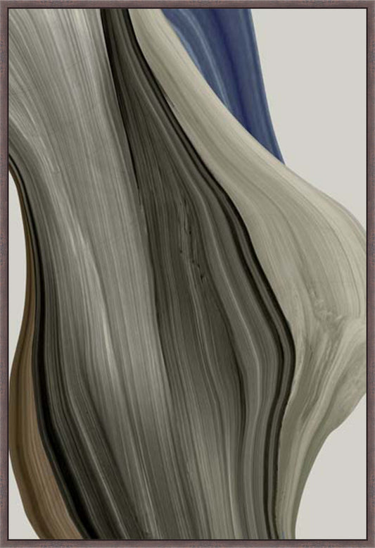 Bark and Shadown I in Dark Walnut