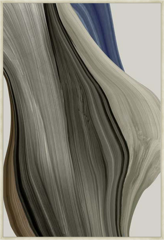 Bark and Shadown I  in Silver  Grande