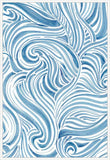 Blue Sea Scrolls in  White