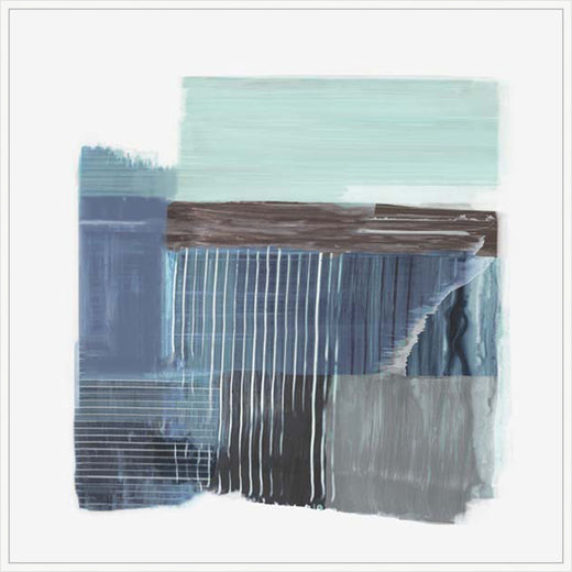 Brushwork in Calm Tones I in White