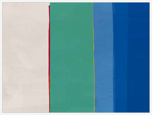Color Bar Symphony I in White