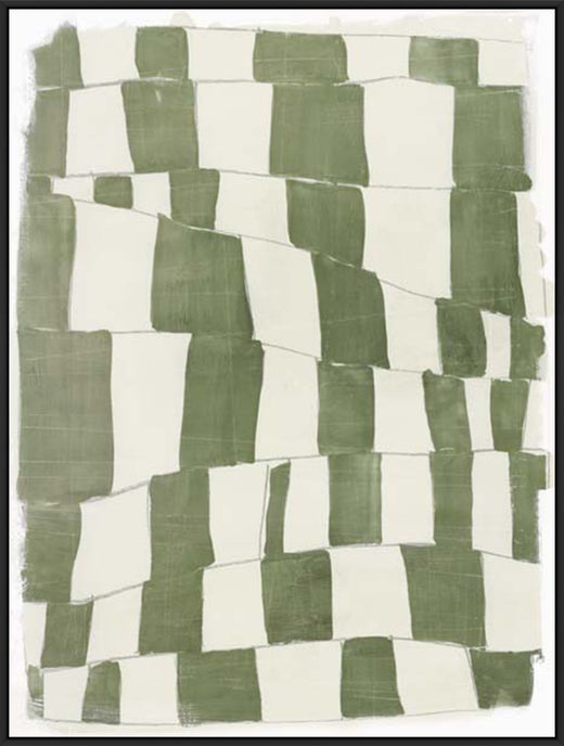 Distorted Grid I in Black