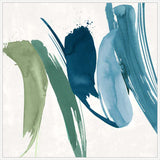 Flowing Waves of Serenity I in White