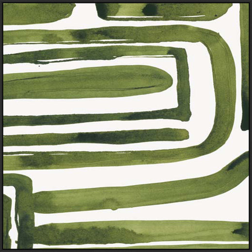 Green Lybrinth  in Black