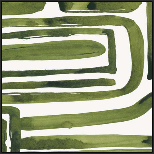 Green Lybrinth  in Black