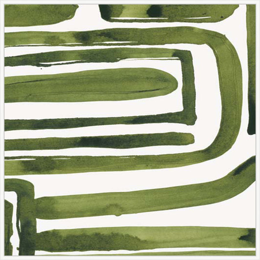 Green Lybrinth  in White  Grande