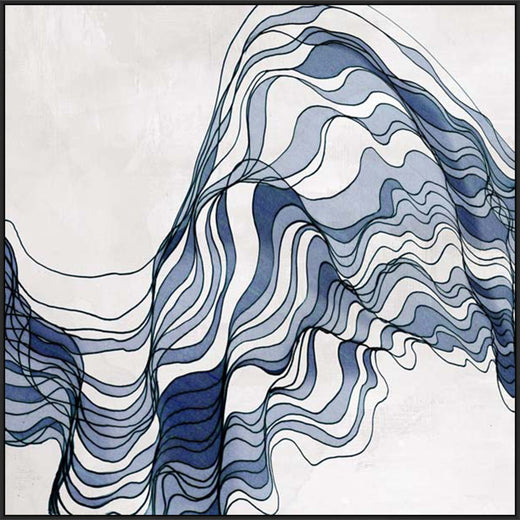Indigo Waveform I in Black  Grande