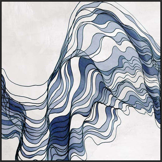 Indigo Waveform I in Black  Grande