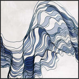Indigo Waveform I in Black  Grande
