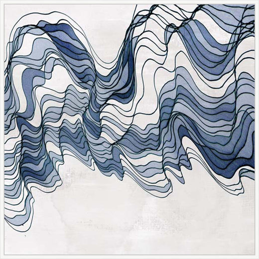 Indigo Waveform II in White