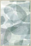 Sea Foam Glass I  in Silver
