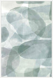 Sea Foam Glass I in White