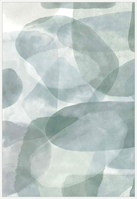 Sea Foam Glass I in White  Grande