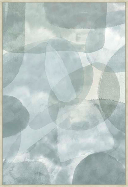 Sea Foam Glass II  in Silver