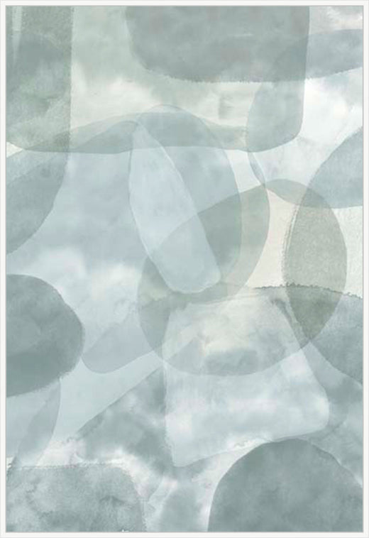 Sea Foam Glass II in White  Grande