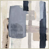 Tides in Check I in Silver