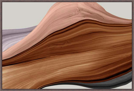 Veins of Oak I in Dark  Walnut