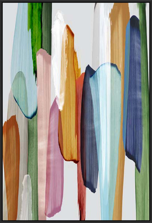 Lines of Abstract in Black