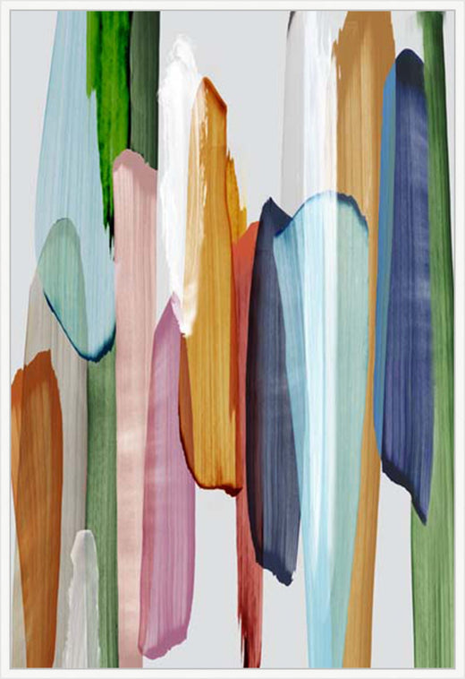 Lines of Abstract in White