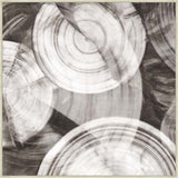Timeless Rings I in Silver  Grande  on Canvas