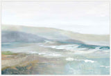 Misty Coastal Horizon in White  Grande