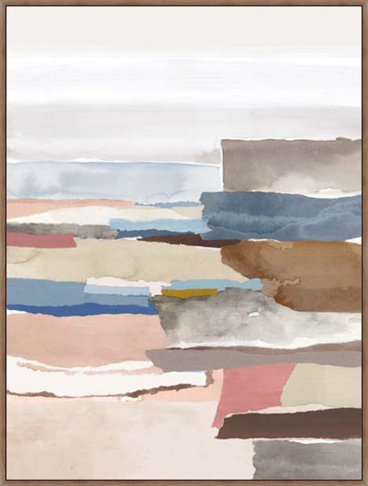 Pink Beach Memories in Walnut