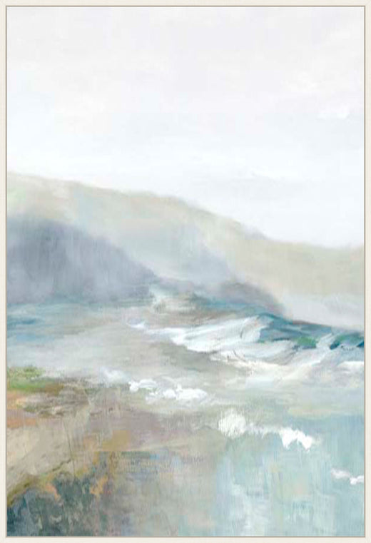 Pink Beach Memories in White Wash