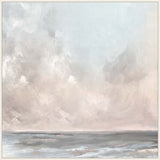 Serene Seas Under Gentle Skies in White Wash
