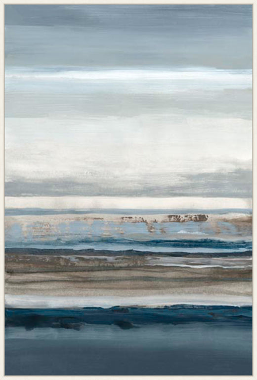 Shoreline Echoes in White