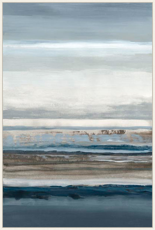 Shoreline Echoes in White