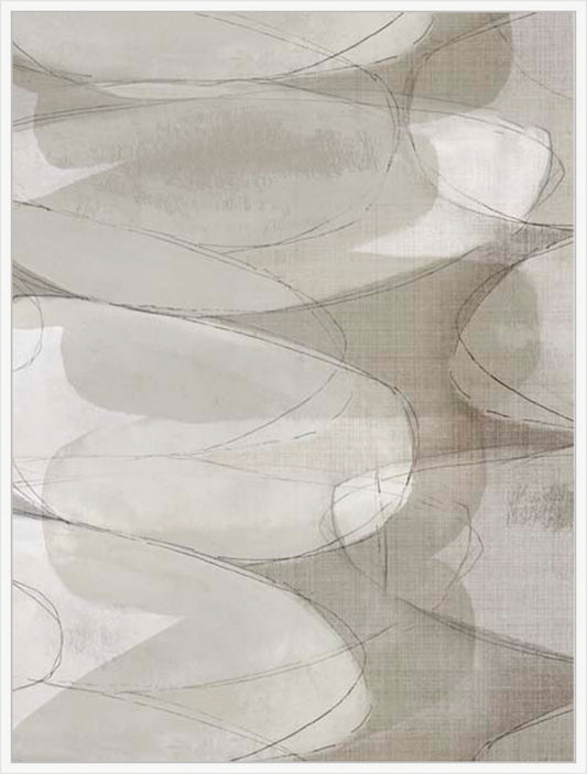 Soft Formation II in White  Grande