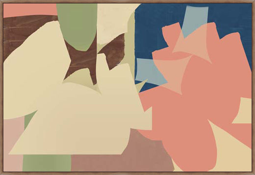 Intersecting Shapes II in Walnut  Grande