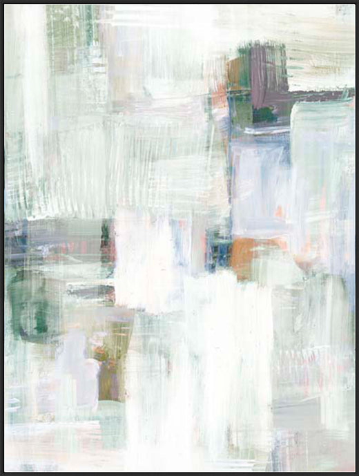 Muted Patterns of Tranquility I in Black   Grande